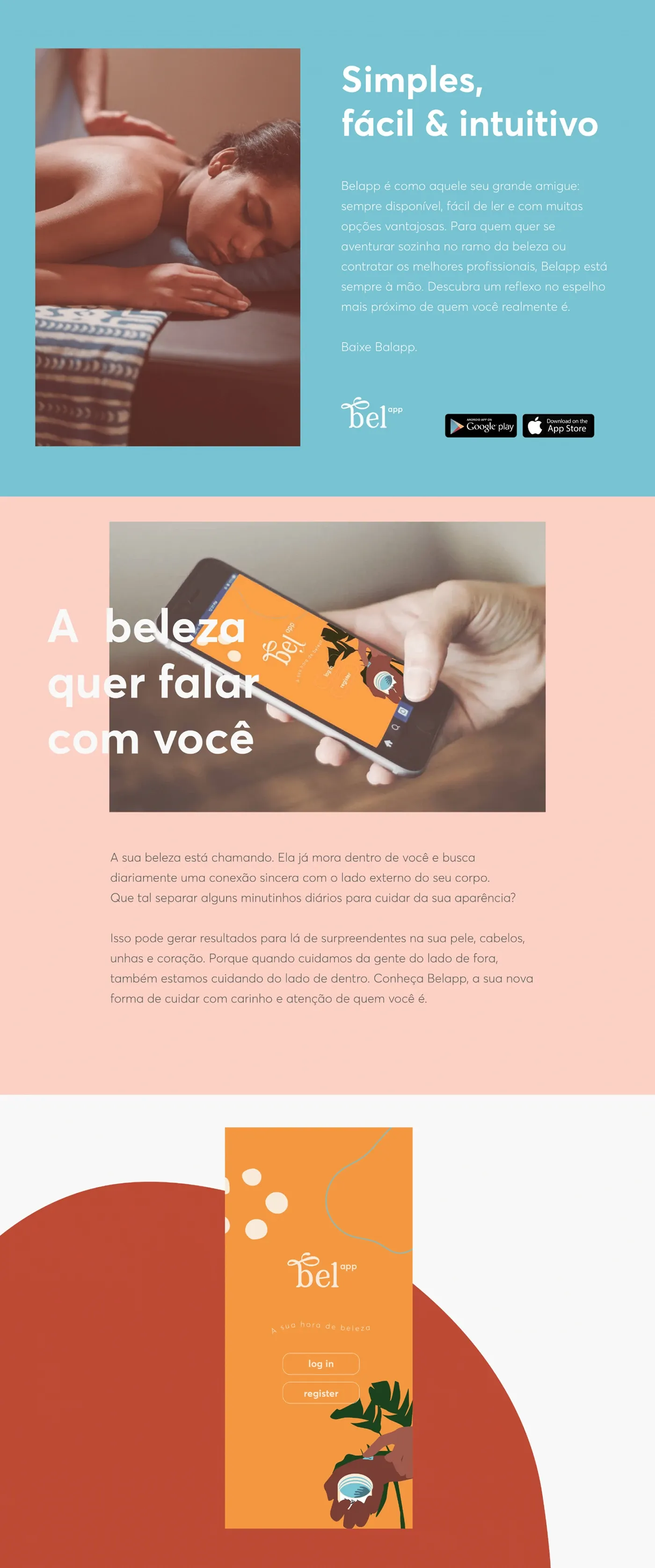 bel app: Screens 3/13