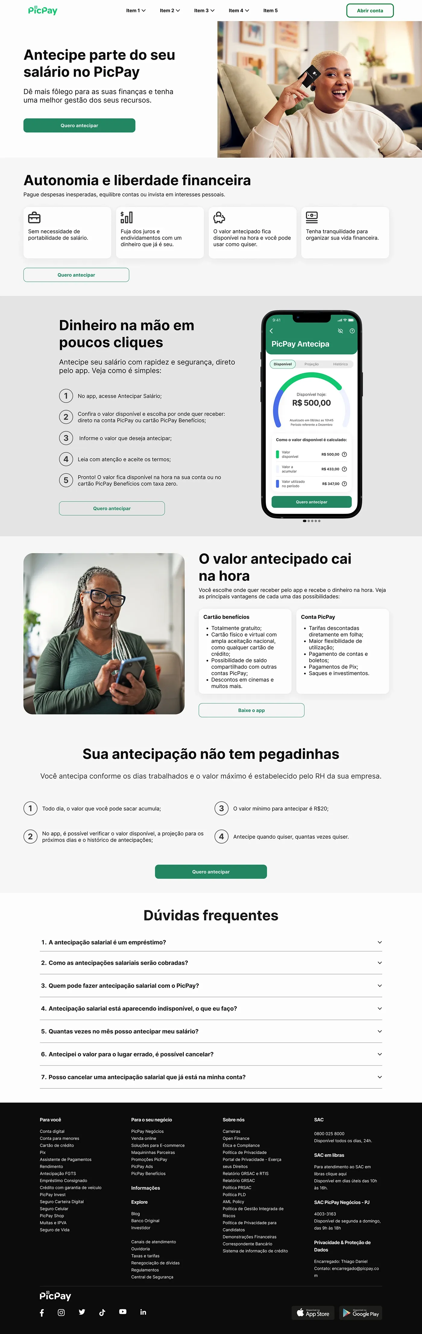 PicPay: Pantallas 8/8